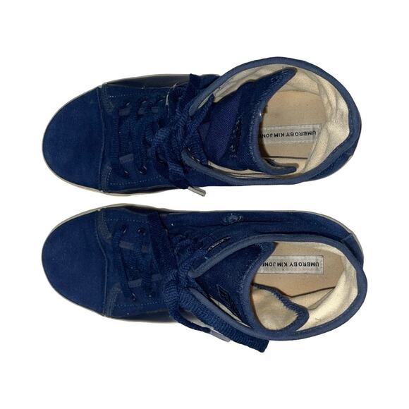 Umbro by Kim Jones Blue Canvas High Top Sneakers    Size: 8M - Picture 5 of 8